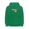 Entrepreneur Elf Character Comfort Kids Hoodie - kelly green