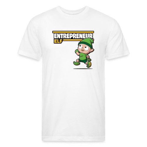 Entrepreneur Elf Character Comfort Adult Tee - white