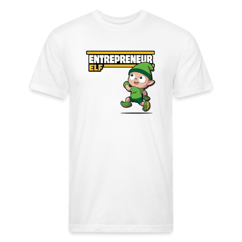 Entrepreneur Elf Character Comfort Adult Tee - white