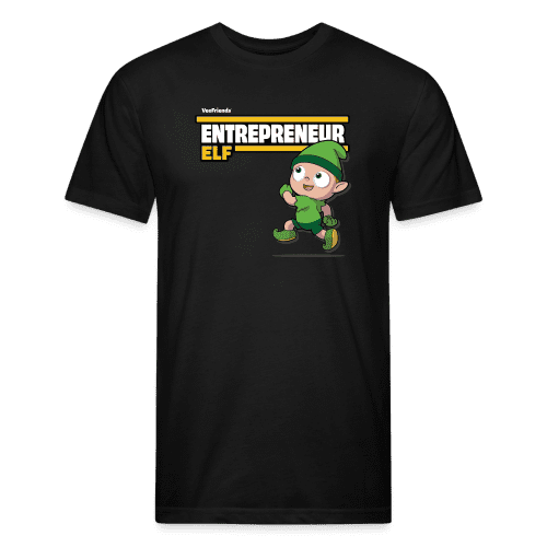 Entrepreneur Elf Character Comfort Adult Tee - black