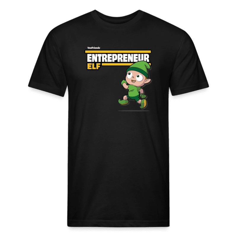 Entrepreneur Elf Character Comfort Adult Tee - black