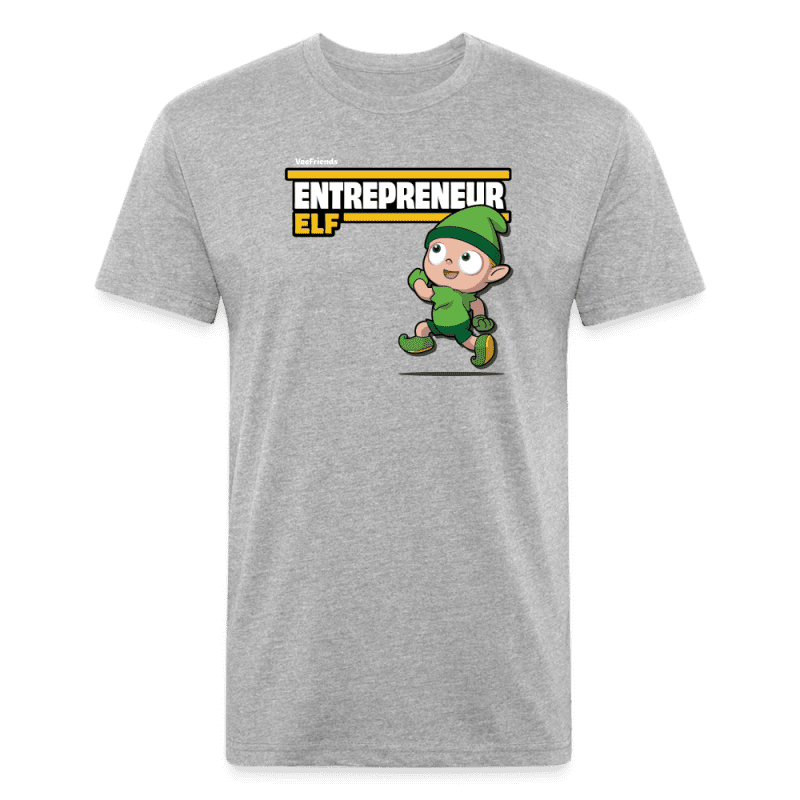 Entrepreneur Elf Character Comfort Adult Tee - heather gray