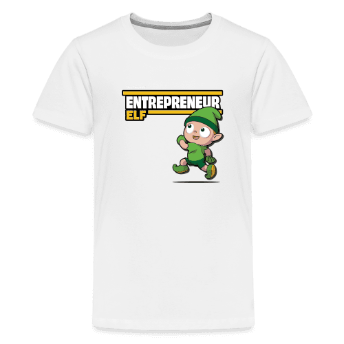 Entrepreneur Elf Character Comfort Kids Tee - white