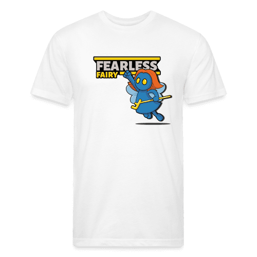 Fearless Fairy Character Comfort Adult Tee - white