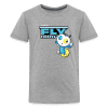 Fly Firefly Character Comfort Kids Tee - heather gray