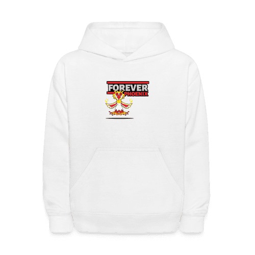 Forever Phoenix Character Comfort Kids Hoodie - white