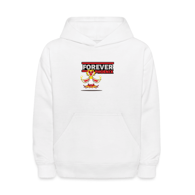 Forever Phoenix Character Comfort Kids Hoodie - white