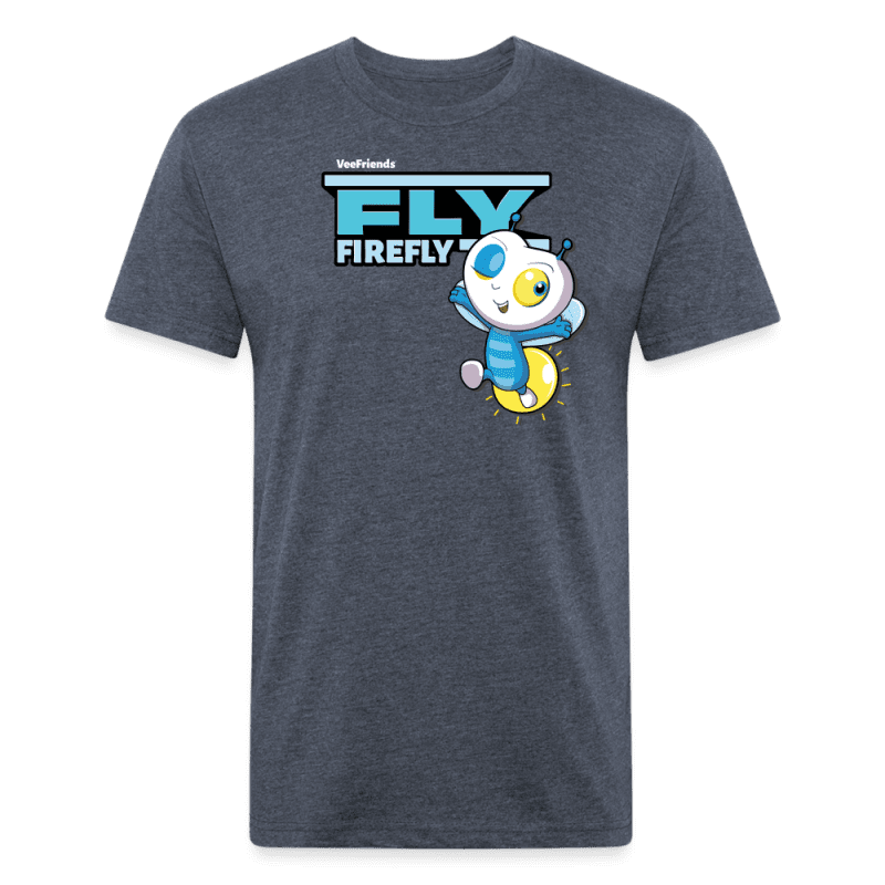 Fly Firefly Character Comfort Adult Tee - heather navy