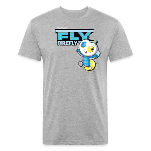 Fly Firefly Character Comfort Adult Tee - heather gray