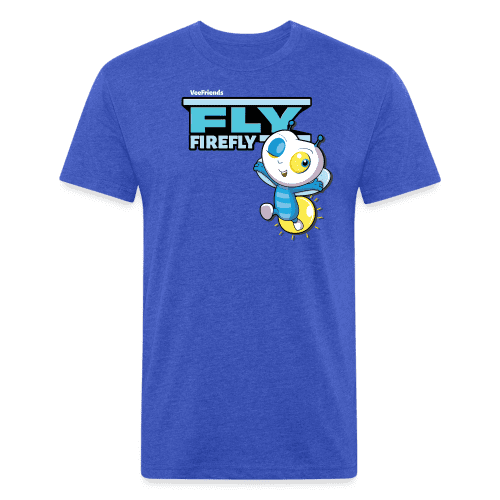 Fly Firefly Character Comfort Adult Tee - heather royal