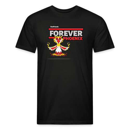 Forever Phoenix Character Comfort Adult Tee - black