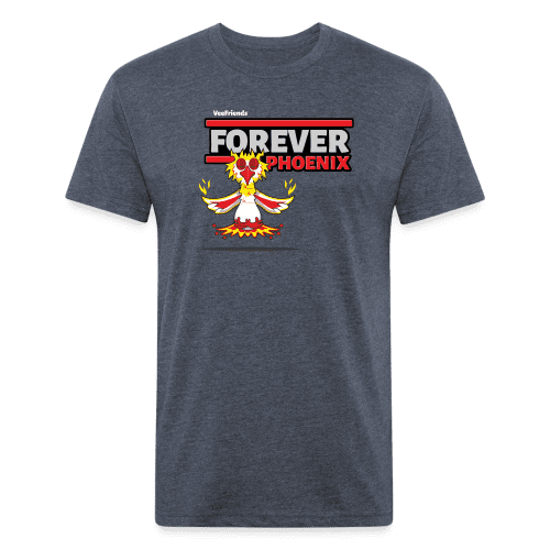 Forever Phoenix Character Comfort Adult Tee - heather navy