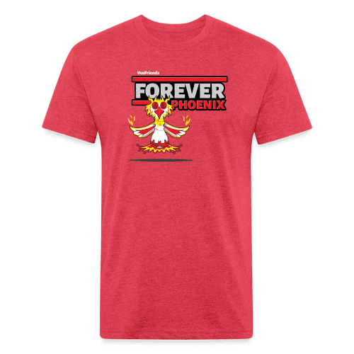 Forever Phoenix Character Comfort Adult Tee - heather red