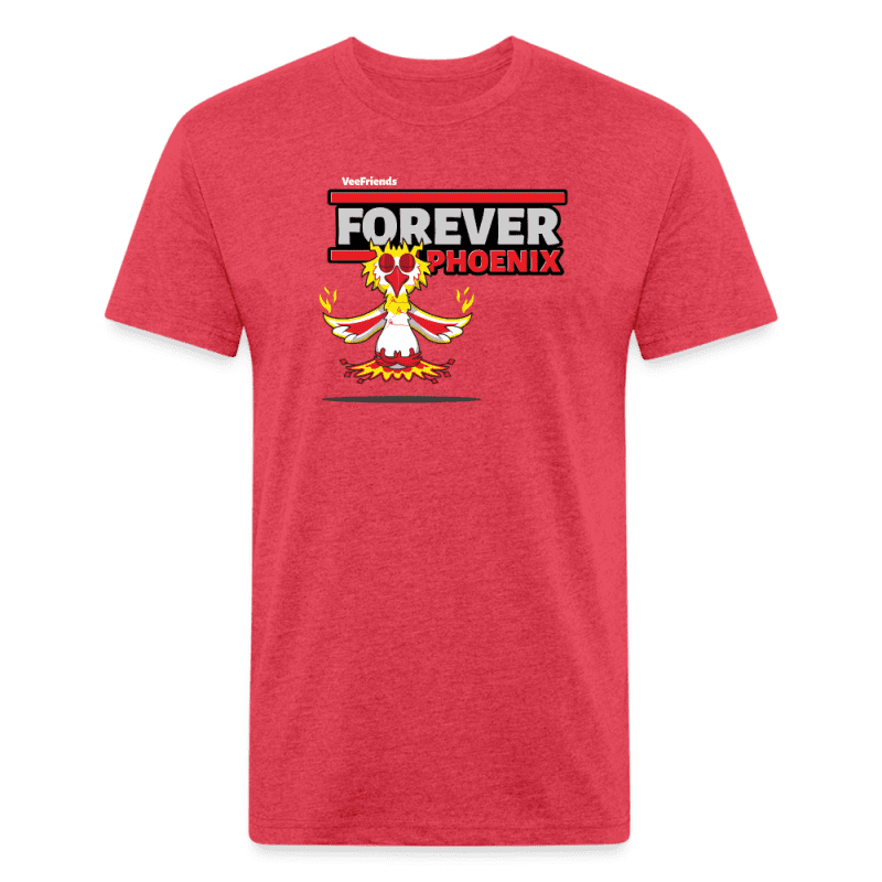 Forever Phoenix Character Comfort Adult Tee - heather red