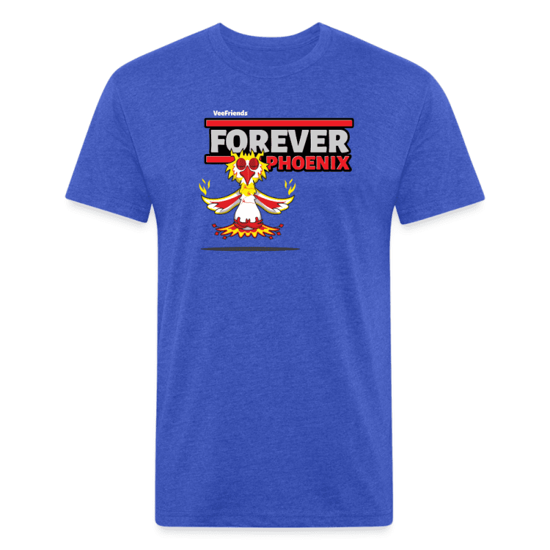 Forever Phoenix Character Comfort Adult Tee - heather royal