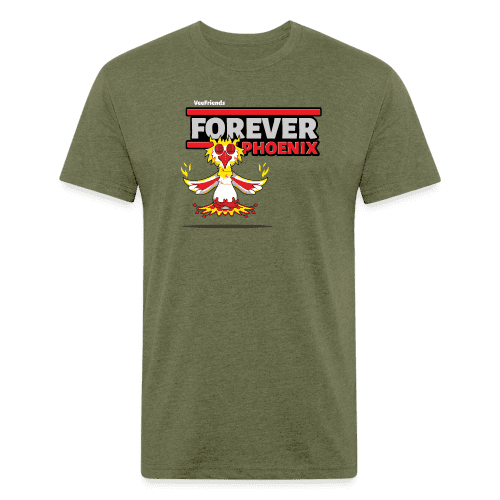 Forever Phoenix Character Comfort Adult Tee - heather military green