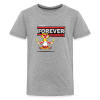 Forever Phoenix Character Comfort Kids Tee - heather gray