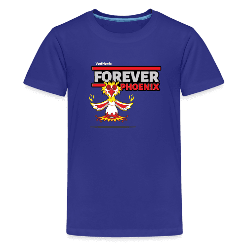 Forever Phoenix Character Comfort Kids Tee - royal blue