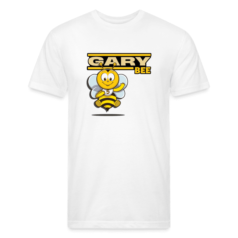 Gary Bee Character Comfort Adult Tee - white