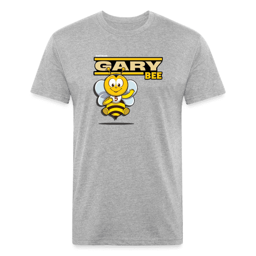 Gary Bee Character Comfort Adult Tee - heather gray