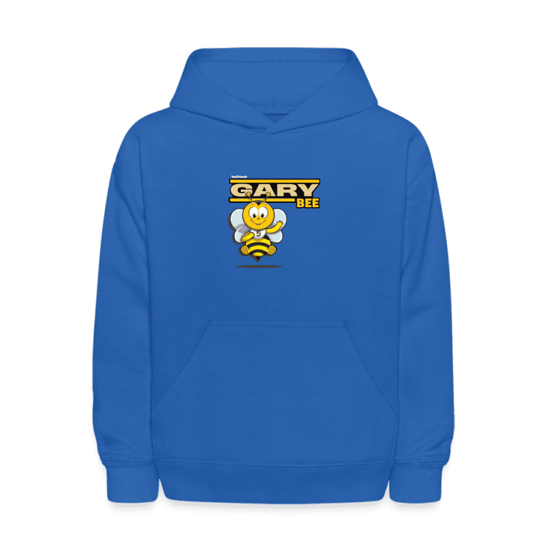 Gary Bee Character Comfort Kids Hoodie - royal blue