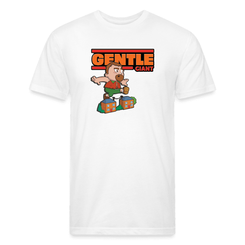 Gentle Giant Character Comfort Adult Tee - white