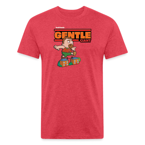 Gentle Giant Character Comfort Adult Tee - heather red