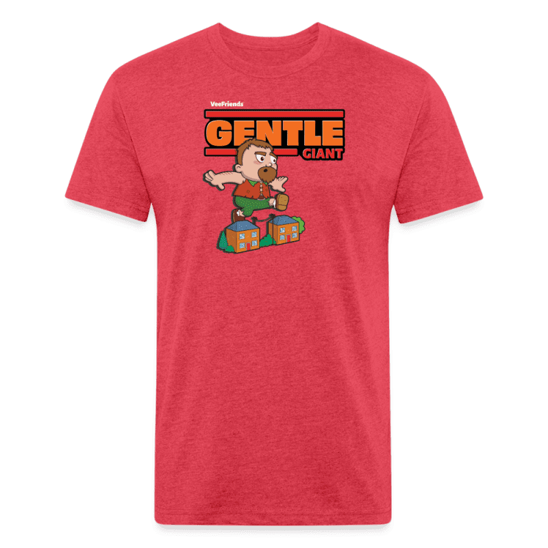 Gentle Giant Character Comfort Adult Tee - heather red