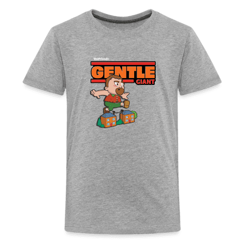 Gentle Giant Character Comfort Kids Tee - heather gray