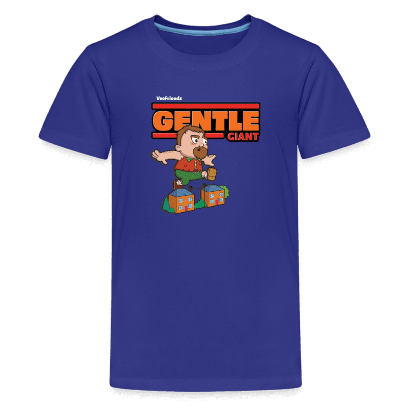 Gentle Giant Character Comfort Kids Tee - royal blue