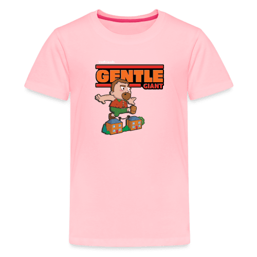 Gentle Giant Character Comfort Kids Tee - pink