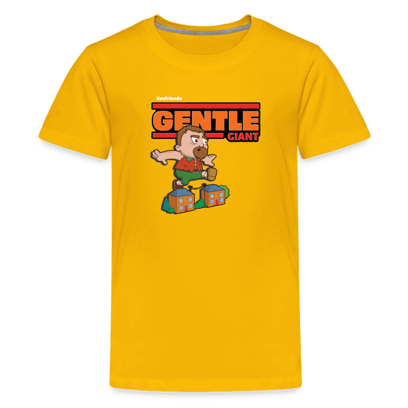 Gentle Giant Character Comfort Kids Tee - sun yellow