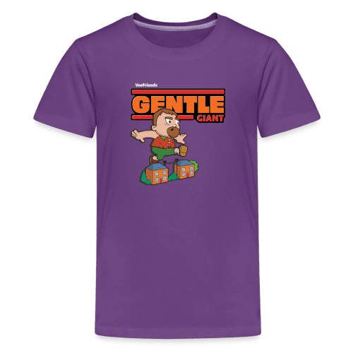 Gentle Giant Character Comfort Kids Tee - purple