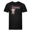 Gleeful Sugar Glider Character Comfort Adult Tee - black