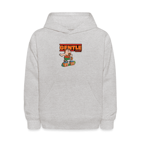 Gentle Giant Character Comfort Kids Hoodie - heather gray