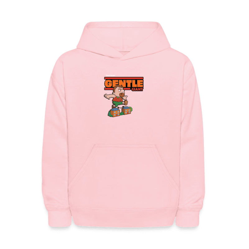 Gentle Giant Character Comfort Kids Hoodie - pink