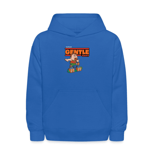 Gentle Giant Character Comfort Kids Hoodie - royal blue