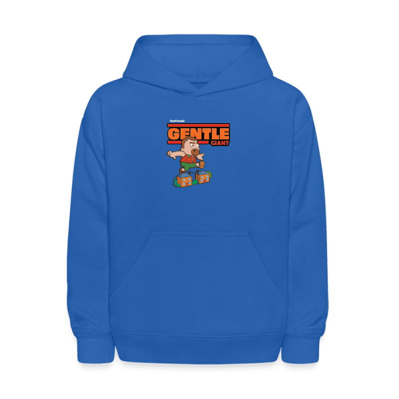 Gentle Giant Character Comfort Kids Hoodie - royal blue