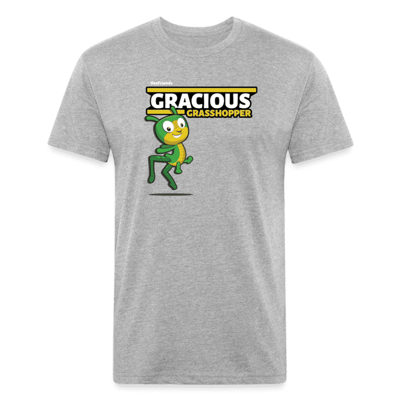 Gracious Grasshopper Character Comfort Adult Tee - heather gray