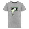 Gutsy Gecko Character Comfort Kids Tee - heather gray