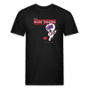 Heart-Trooper Character Comfort Adult Tee - black