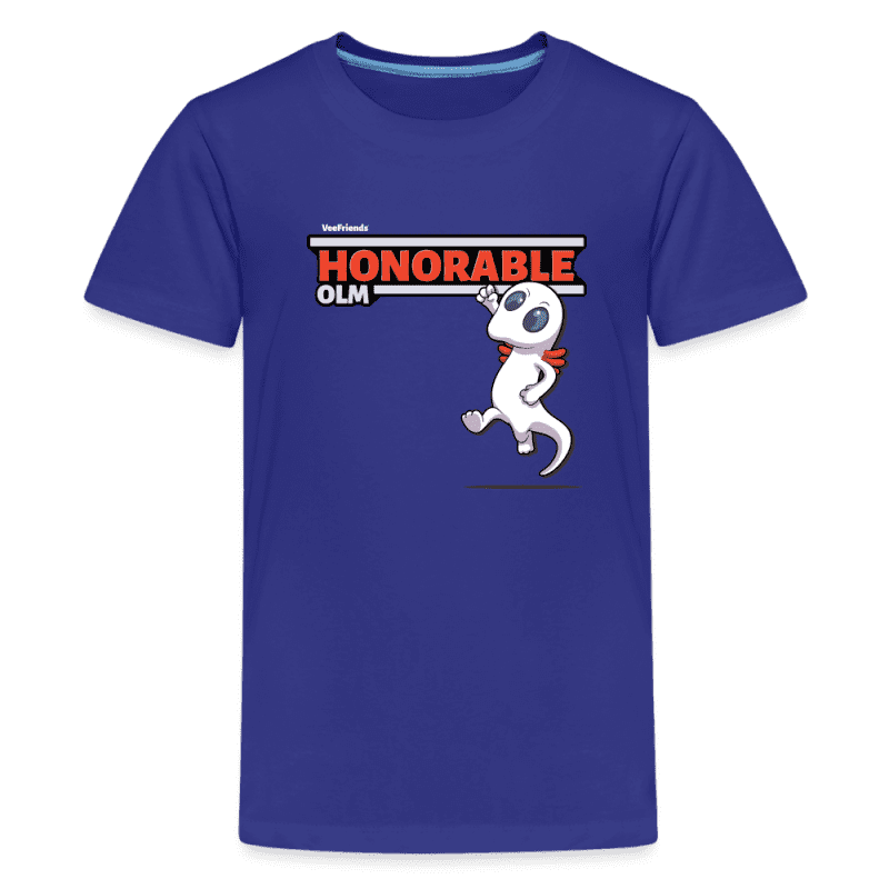 Honorable Olm Character Comfort Kids Tee - royal blue