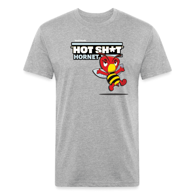 "Hot Sh*t" Hornet Character Comfort Adult Tee - heather gray