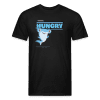 Hungry Hammerhead Character Comfort Adult Tee - black