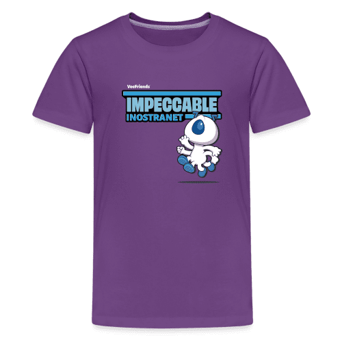 Impeccable Inostranet Character Comfort Kids Tee - purple