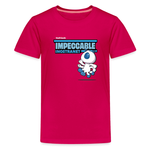 Impeccable Inostranet Character Comfort Kids Tee - dark pink