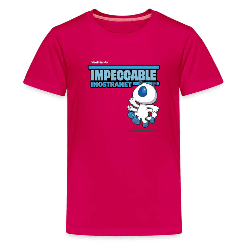 Impeccable Inostranet Character Comfort Kids Tee - dark pink