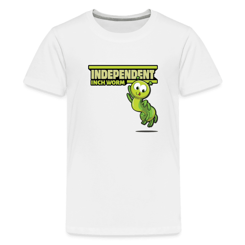 Independent Inch Worm Character Comfort Kids Tee - white