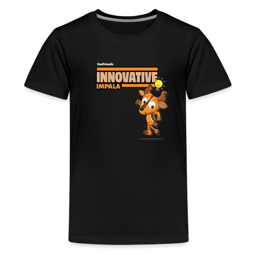 Innovative Impala Character Comfort Kids Tee - black