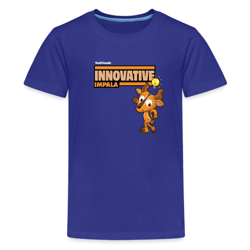 Innovative Impala Character Comfort Kids Tee - royal blue